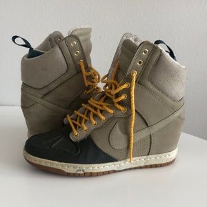 Nike Dunk Sky Hi sneakers hidden wedge 6.5